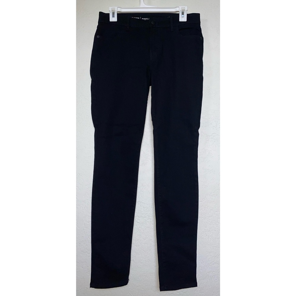 Old Navy Super Skinny Midrise Black Jeans